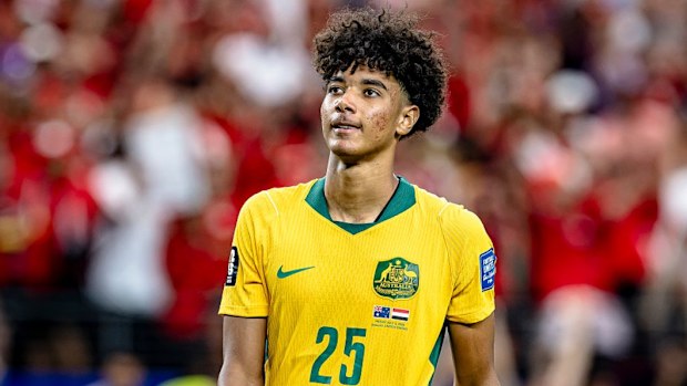 Herrington was Australia’s youngest player at the 2026 World Cup.