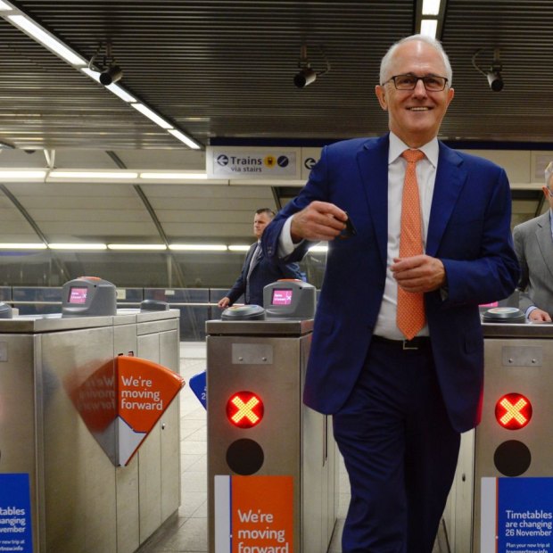 Former prime minister Malcolm Turnbull  says housing densities around train lines need to be increased.