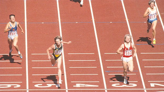 Debbie Flintoff-King (second from left). 