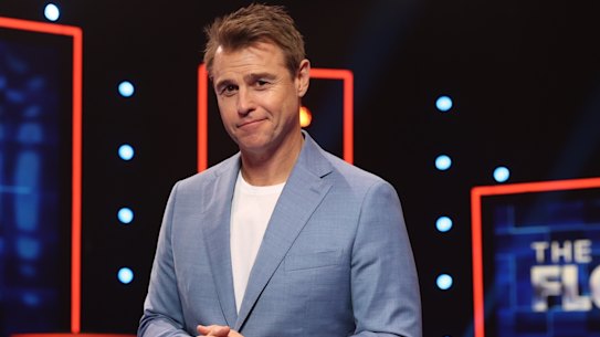 Rodger Corser hosts new game show The Floor.