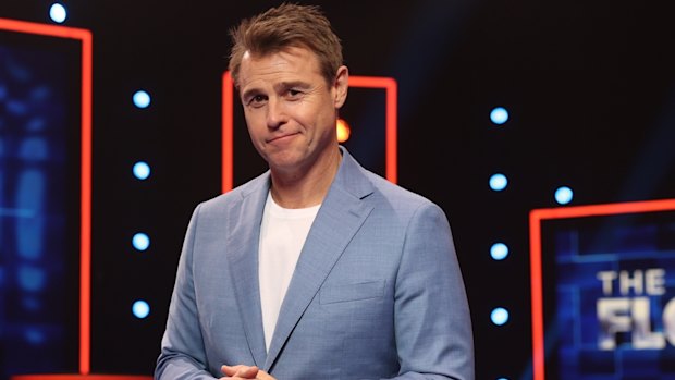 Rodger Corser hosts new game show The Floor.