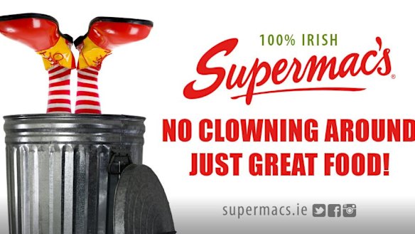 Supermac's has taken a number of cheeky digs at McDonald's over the years.