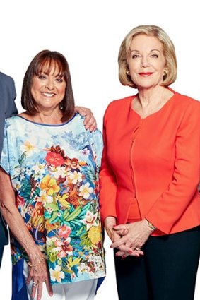 Studio 10's Denise Drysdale and Ita Buttrose 