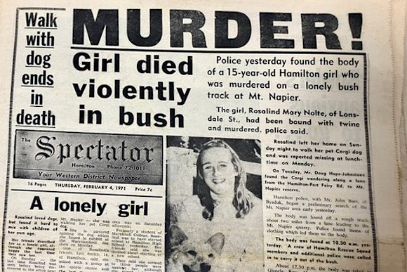 O Hamilton Spectator relatou o assassinato em 4 de fevereiro de 1971.