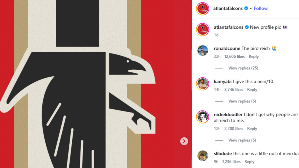 NFL News 2026: Atlanta Falcons mocked for throwback logo that drew ...