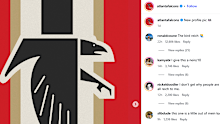The Atlanta Falcons’ uploaded throwback logo ... and some of the immediate reaction on Instagram.