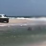 Man charged after ‘dangerous’ ute stunt on Bribie Island
