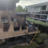 Fifteen apartments still 'uninhabitable' after Braddon fire