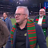 Prime Minister Anthony Albanese was one of thousands of punters to take to Allianz Stadium to celebrate Alex Johnston’s try.
