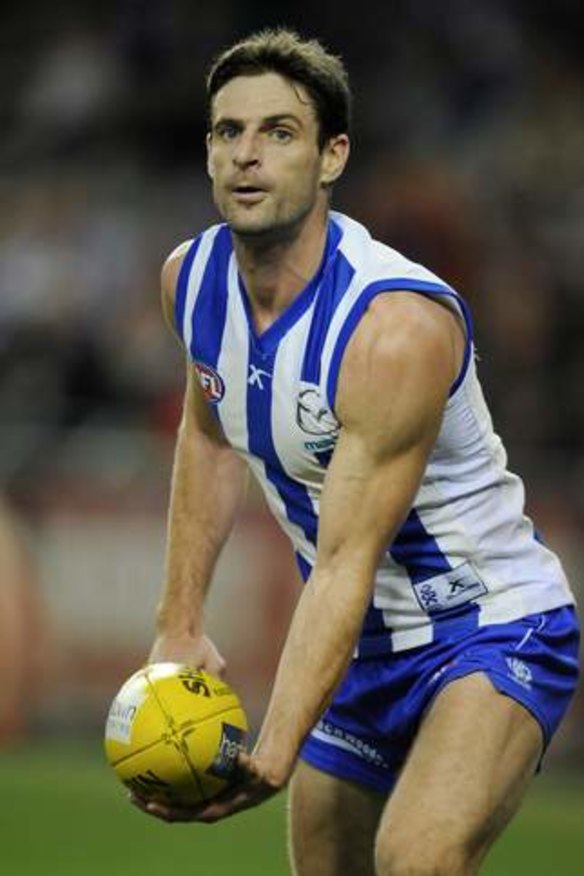 Brady Rawlings in action for North in 2011.