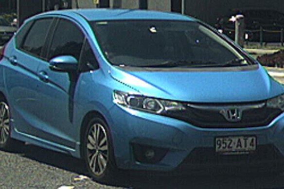 Queensland police are searching for this vehicle after a woman has gone missing.