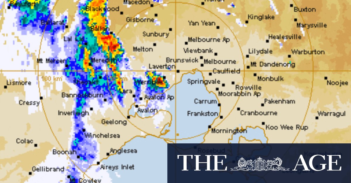 Melbourne Weather Radar Map Victoria Weather: Parts Of State Brace For Hail, Flash Flooding Amid Severe  Thunderstorms
