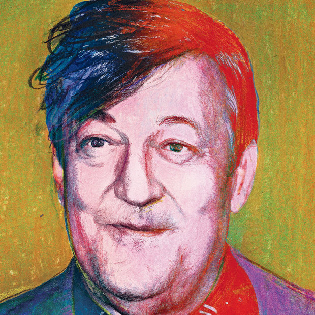 Stephen Fry: “I genuinely think that laughter is not only enough, it is what is needed, and it saddens me that it is a young person’s game.”