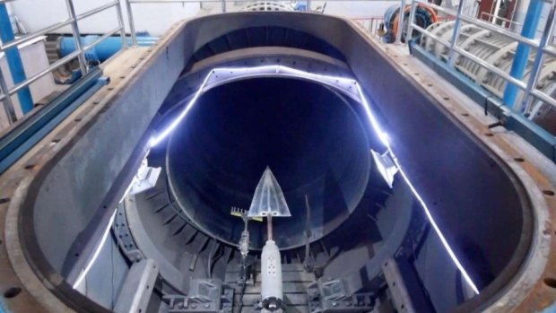 China’s JF-22 hypersonic wind-tunnel.