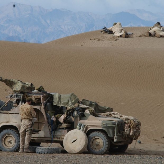 Australian SAS troops in Afghanistan.