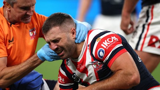 Players who have suffered a concussion in the 2023 season: James Tedesco, Alex Johnston, Kalyn Ponga and Jordan Rapana.