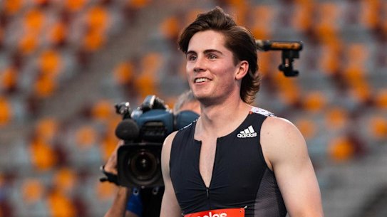 Rohan Browning after his run in Queensland.