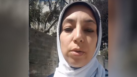 Palestinian cookbook author Mona Zahed.