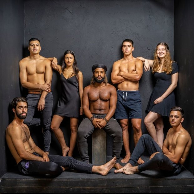 Journalist and producer Liz Deep-Jones’ family includes her children, Dylan, 25, sitting left, and Izabella, 19, standing right, and their cousins. They enjoy Lebanese, Australian, Irish, Chinese, Ghanaian and Chilean parentage.