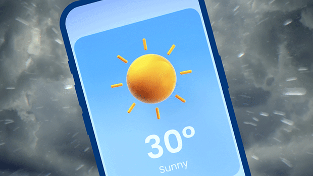 What you see on your phone’s weather app doesn’t always line up with what’s coming from the skies. Why?