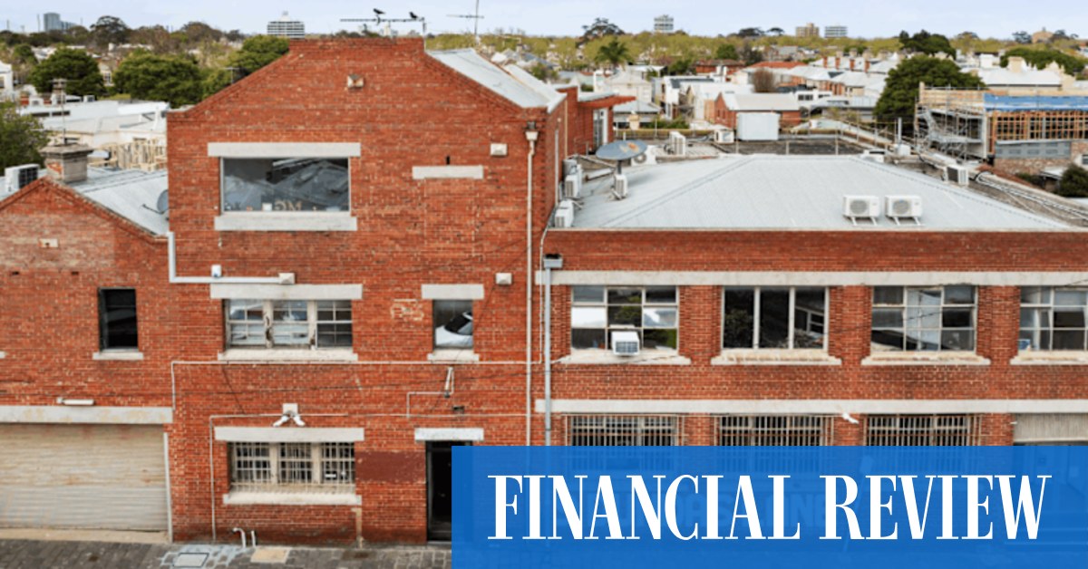 afr.com - Sarah Petty - Rock and roll real estate: Mushroom's Melbourne HQ up for grabs