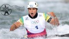 Jess Fox wins gold in the kayak slalom.