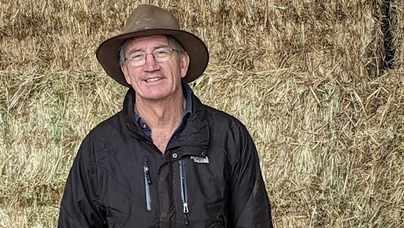 Craig Mitchell runs 8500 sheep near Cooma and has suffered wild dog attacks.