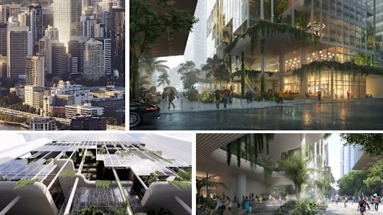 Brisbane’s emerging new Albert Street precinct.