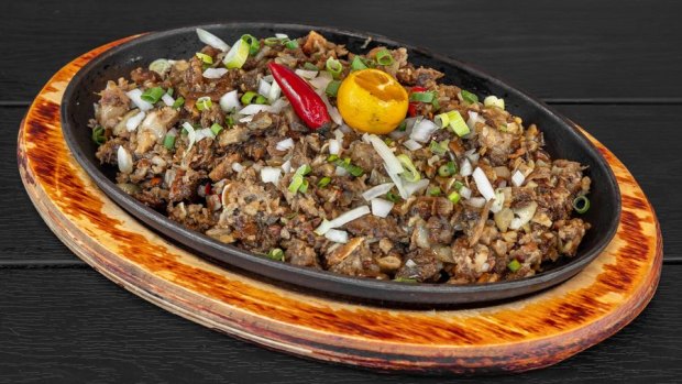 Sisig at Mrs Parks Kitchen.