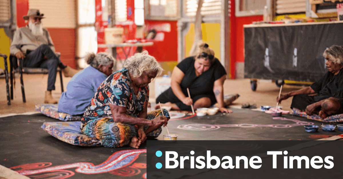 For months, she kept silent amid the APY art storm. Now Yaritji Young's speaking out - Vimarsana News
