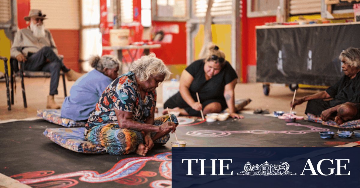 For months, she kept silent amid the APY art storm. Now Yaritji Young's speaking out - Vimarsana News