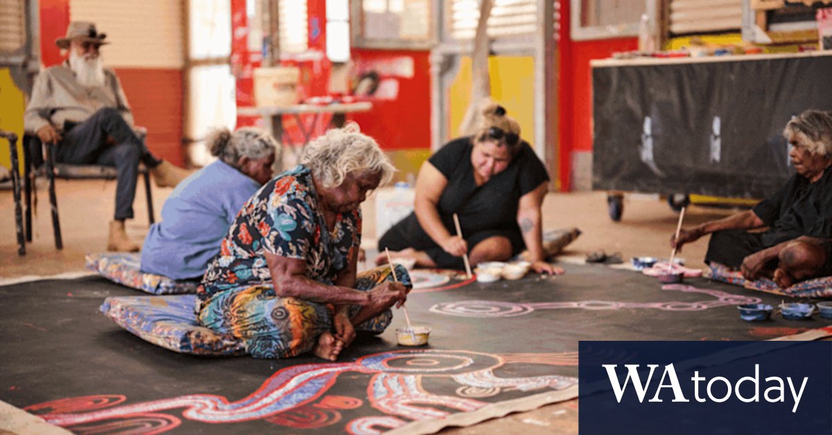 For months, she kept silent amid the APY art storm. Now Yaritji Young's speaking out - Vimarsana News