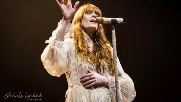 Florence Welch spoke about toxic masculinity at the Sydney Myer Music bowl on Friday night. 