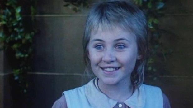 A young Mouche Phillips stars as Beatie Bow in the 1986 film adaptation of Ruth Par’s classic novel. 