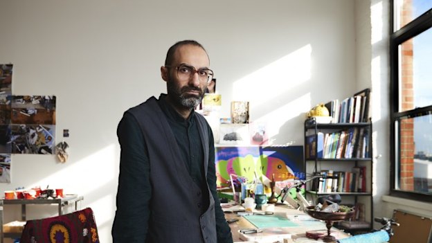 His biggest work yet, but Iman Raad almost didn't get to see it