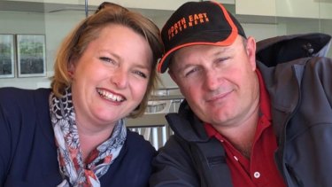 Paul and Mandi McDonald were attacked by their pet deer at their property in Moyhu, near Wangaratta, on Wednesday morning.