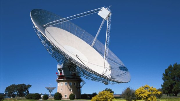 "The Dish", CSIRO's famous radio telescope in Parkes.