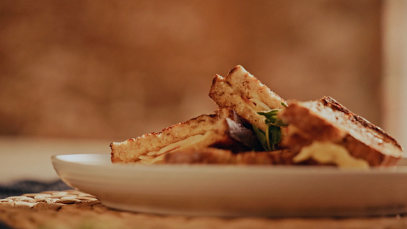 Your gourmet sandwich is served...