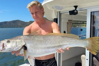 Fishing is one of Isaac Heeney’s great loves.