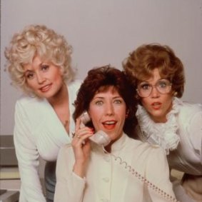 Dolly Parton, Lily Tomlin and Jane Fonda.