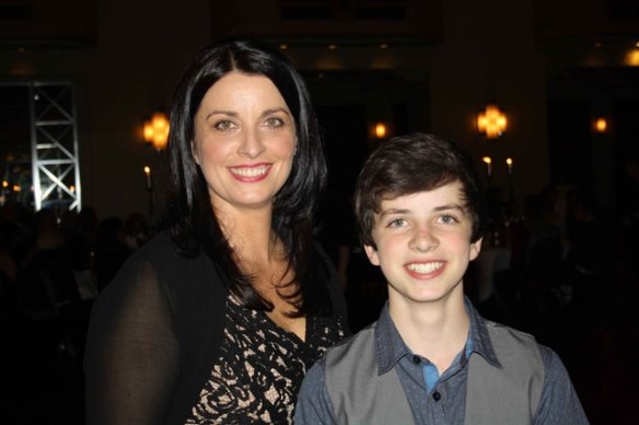 William McKenna with his mother Michelle
