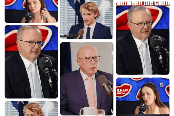 Anthony Albanese recently appeared on Abbie Chatfield’s podcast, while Peter Dutton sat down with Sam Fricker.