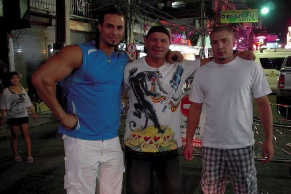 In 2010, Talaat Hawatt (right) was arrested following a shooting at his uncle Rodney’s (left) hotel room in Thailand.