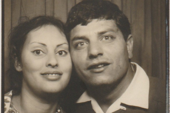 Amal Awad’s mother and father.