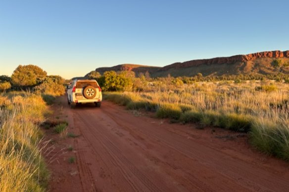 Down a dusty road at Newhaven, just outside the Great Sandy Desert.