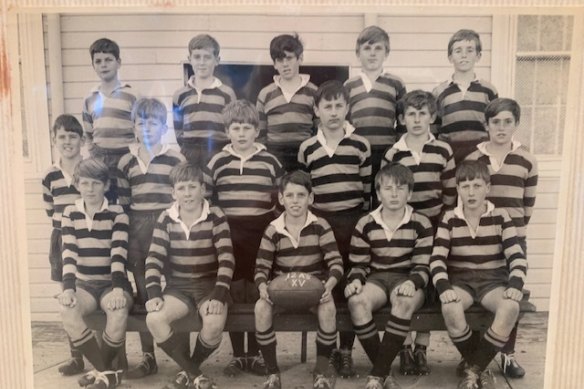 The mighty, undefeated 12As in 1968. The author is in the back row, centre (note the cowlick).