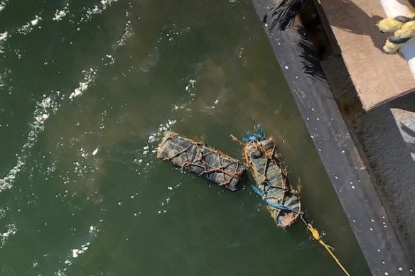 “Parasite” packages, attached to the hulls of ships, are one way cocaine is being imported into Australia.