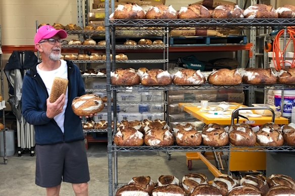 The sourdough is slow fermented over 48 hours.