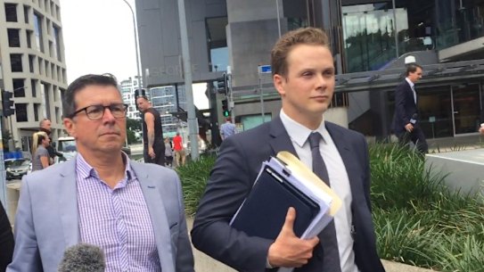 Former Ipswich mayor Andrew Antoniolli (left) has been acquitted of fraud charges