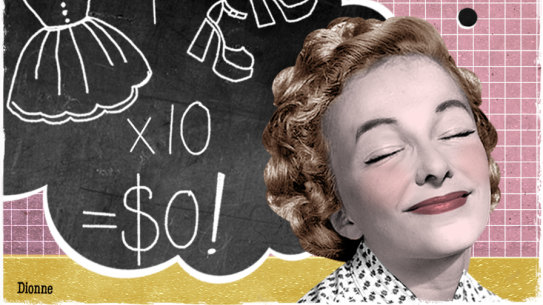 Splurging on a designer handbag or dress becomes less intimidating when broken down into a “cost per wear” calculation, a common girl maths practice.